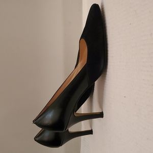 Cole Haan Black Kyle Heel Pump